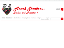 Tablet Screenshot of mouthshutters.com